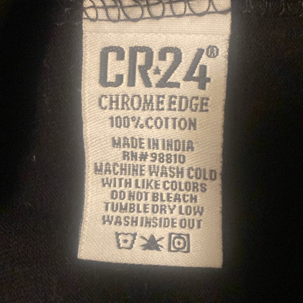 Bordo Cromato CR-24 Chrome Edge Money Talks Black Graphic Tee Mens 5XL - Picture 6 of 7